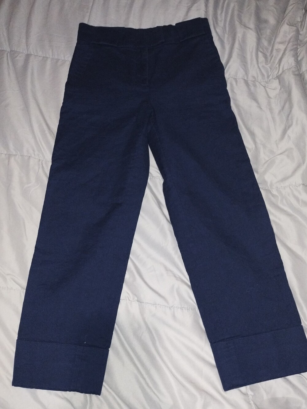 COS Navy Straight-Leg Pull-On Jeans